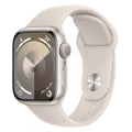 Apple Watch Series 9 GPS • Caixa meia-noite de alumínio – 41 mm • Pulseira esportiva meia-noite
