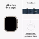 Apple Watch Ultra 2 Gps + Cellular Caixa De Titânio 49mm Pulseira Oceano Azul