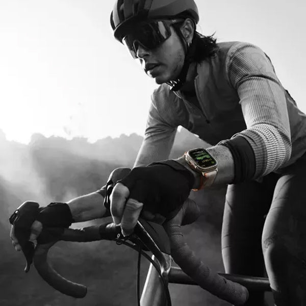 Apple Watch Ultra 2 Gps + Cellular Caixa De Titânio 49mm Pulseira Oceano Azul