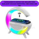 Luminária Smart Led Inteligente com carregamento por indução 6 em 1 HM -2307