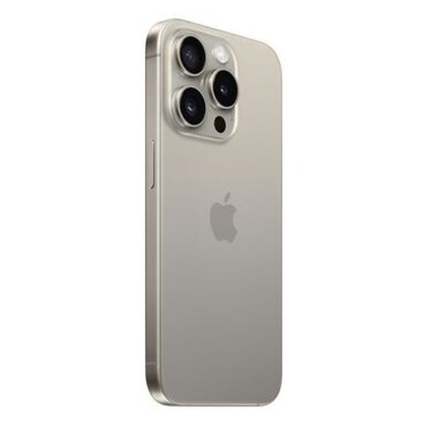 Apple iPhone 15 Pro 256GB Titânio Natural 5G Tela 6,1" Câm. Traseira 48+12+12MP Frontal 12MP E-sim