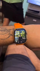 Relógio Smartwatch AMAX Ultra Watch 8 Ultra 49mm com 2 Pulseiras Relógio Feminino e Masculino + 3D