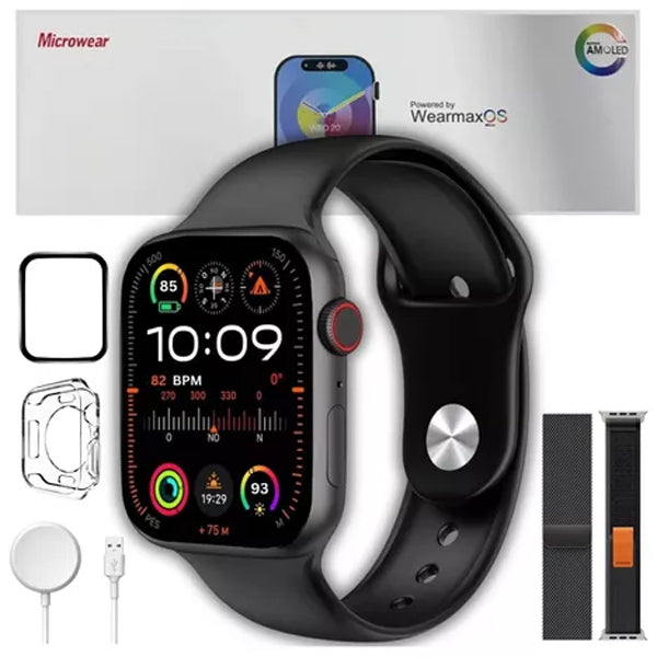 Relógio Smartwatch Novo Watch 9 Amoled Gps Promoção