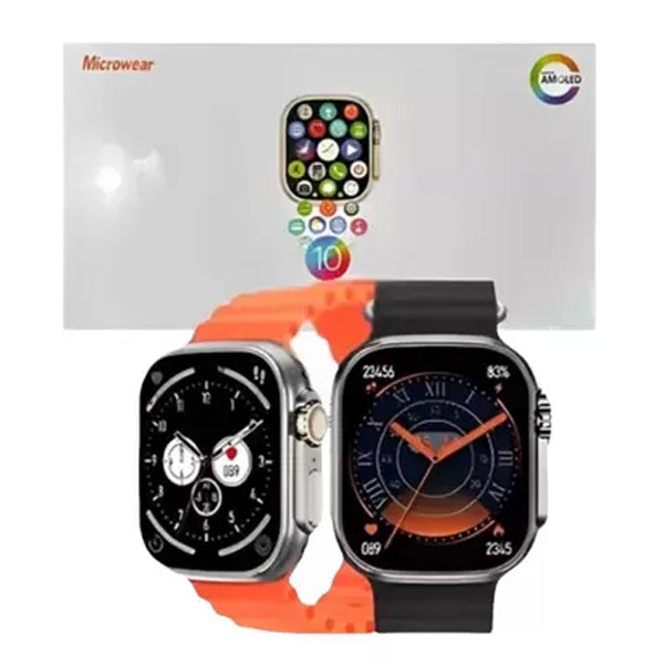 Smartwatch Series 10 Ultra W69+ Plus Nfc Super Amoled 2GB - MICROWEAR