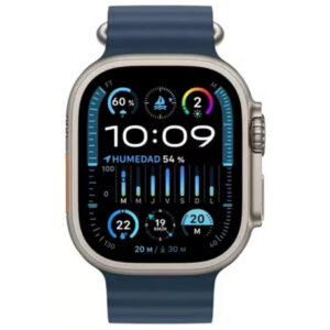 Apple Watch Ultra 2 GPS + Cellular Caixa De Titânio 49mm Pulseira Oceano Azul