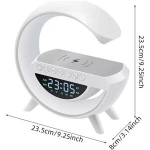 Luminária Smart Led Inteligente com carregamento por indução 6 em 1 HM -2307