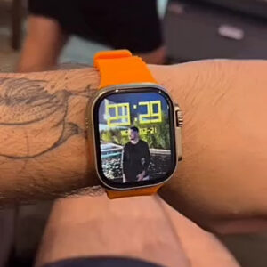 Relógio Smartwatch AMAX Ultra Watch 8 Ultra 49mm com 2 Pulseiras Relógio Feminino e Masculino + 3D