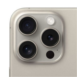 Apple iPhone 15 Pro 256GB Titânio Natural 5G Tela 6,1" Câm. Traseira 48+12+12MP Frontal 12MP E-sim