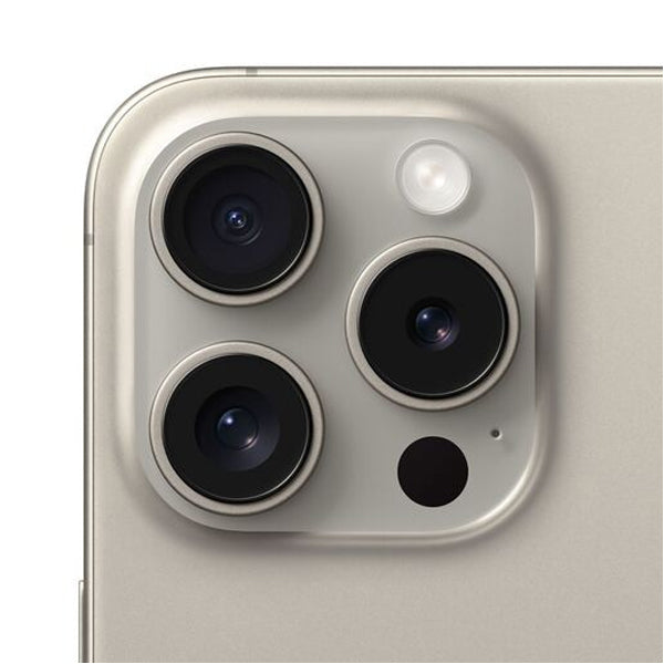 Apple iPhone 15 Pro 256GB Titânio Natural 5G Tela 6,1" Câm. Traseira 48+12+12MP Frontal 12MP E-sim