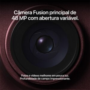 iPhone 18 Pro Max Apple 2TB, Câmera de 48MP, A20 Pro, Tela 6.9" Super Retina XDR, Preto