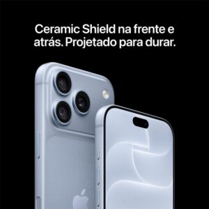 iPhone 18 Pro Max Apple 2TB, Câmera de 48MP, A20 Pro, Tela 6.9" Super Retina XDR, Preto