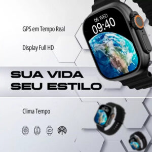 Smartwatch Series 10 Ultra W69+ Plus Nfc Super Amoled 2GB